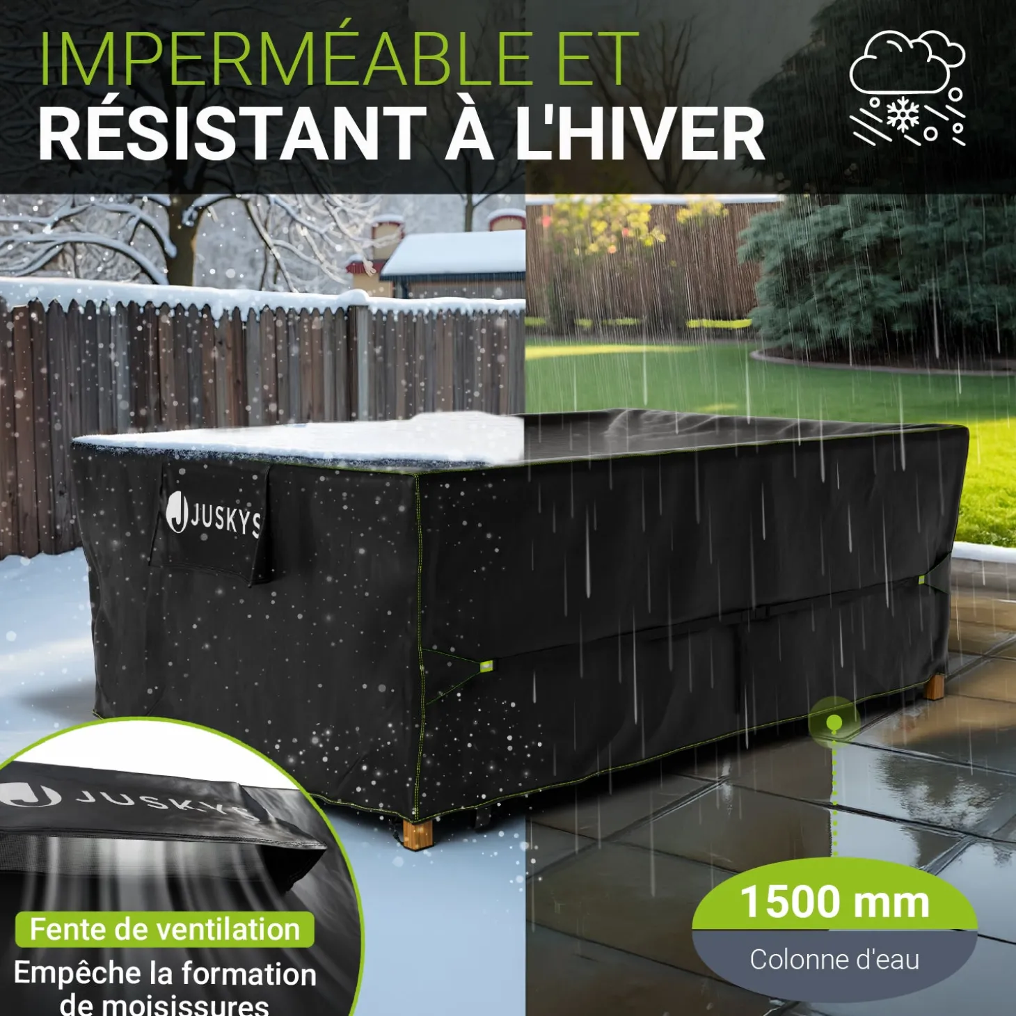 Abdeckplane Gartenmöbel verschiedene Größen