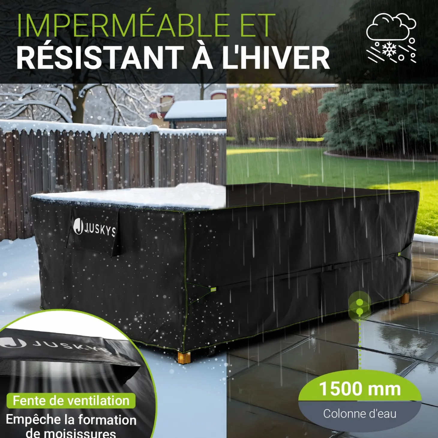 Abdeckplane Gartenmöbel verschiedene Größen