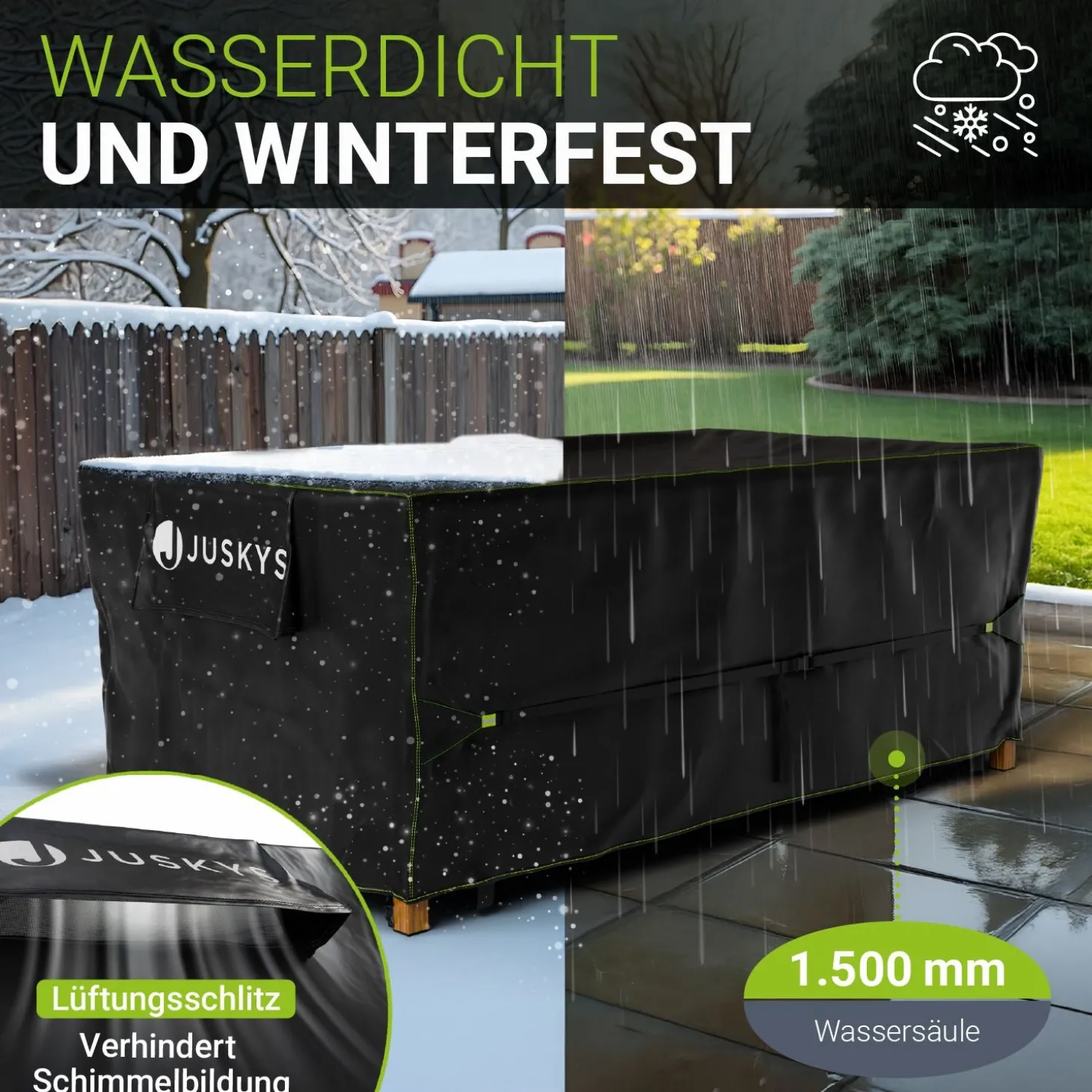 Abdeckplane Gartenmöbel verschiedene Größen
