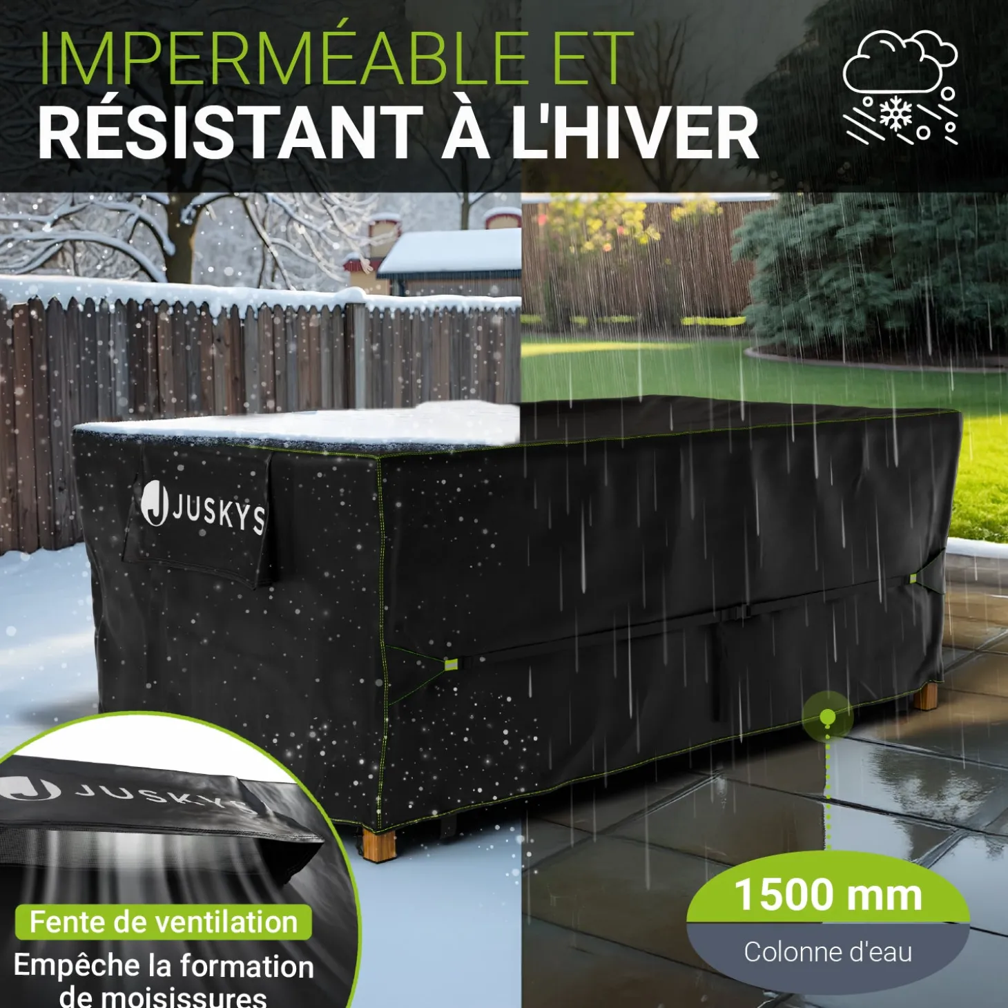 Abdeckplane Gartenmöbel verschiedene Größen