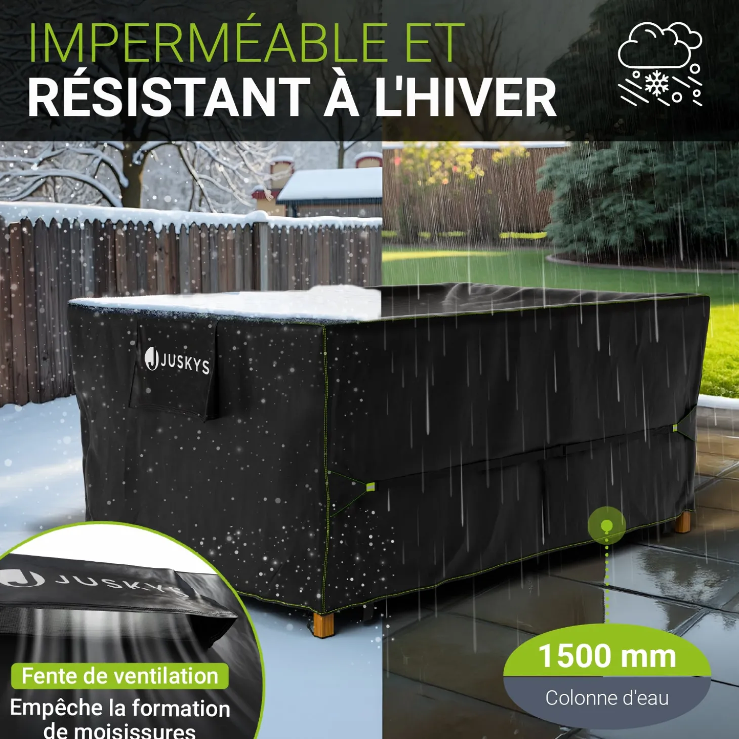 Abdeckplane Gartenmöbel verschiedene Größen