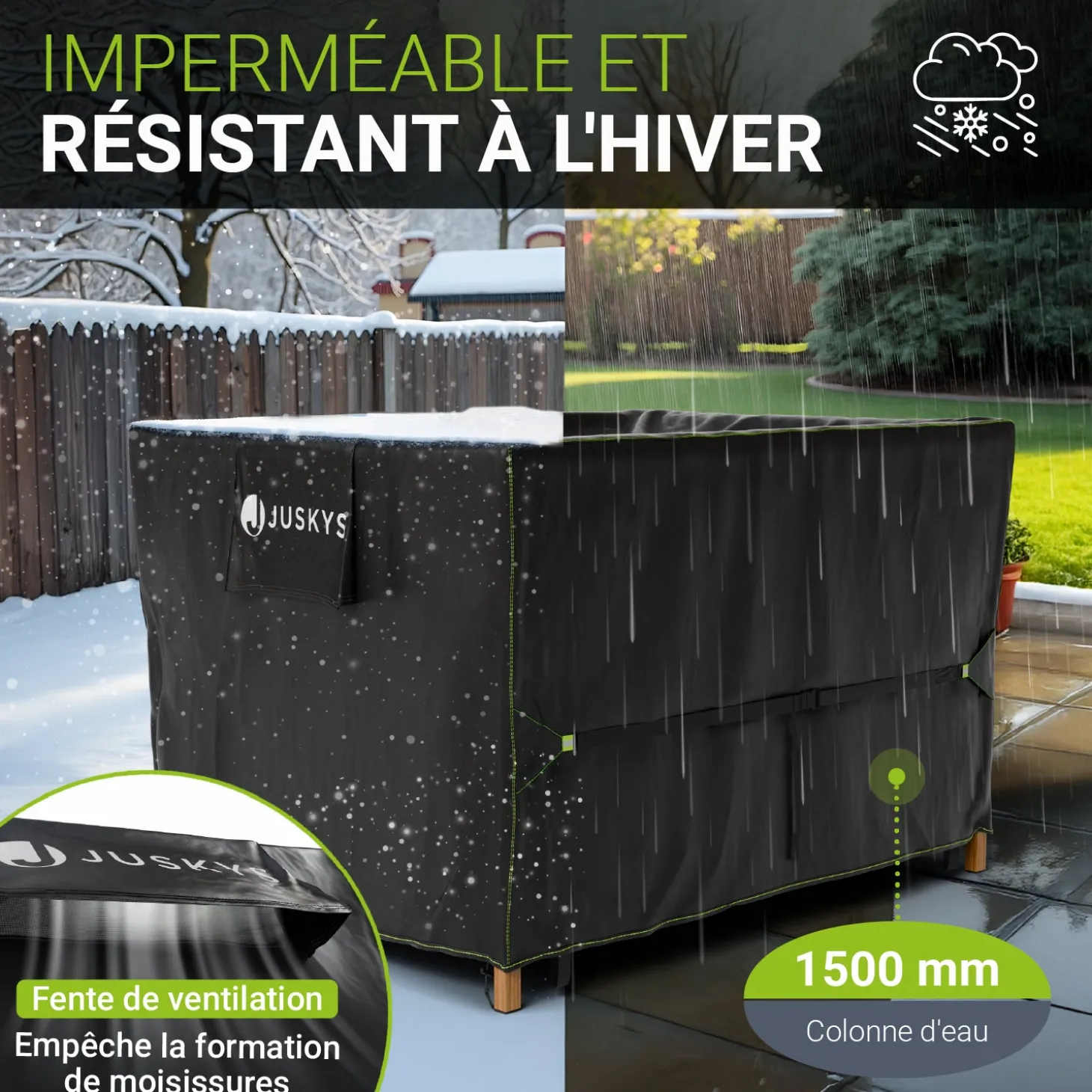 Abdeckplane Gartenmöbel verschiedene Größen