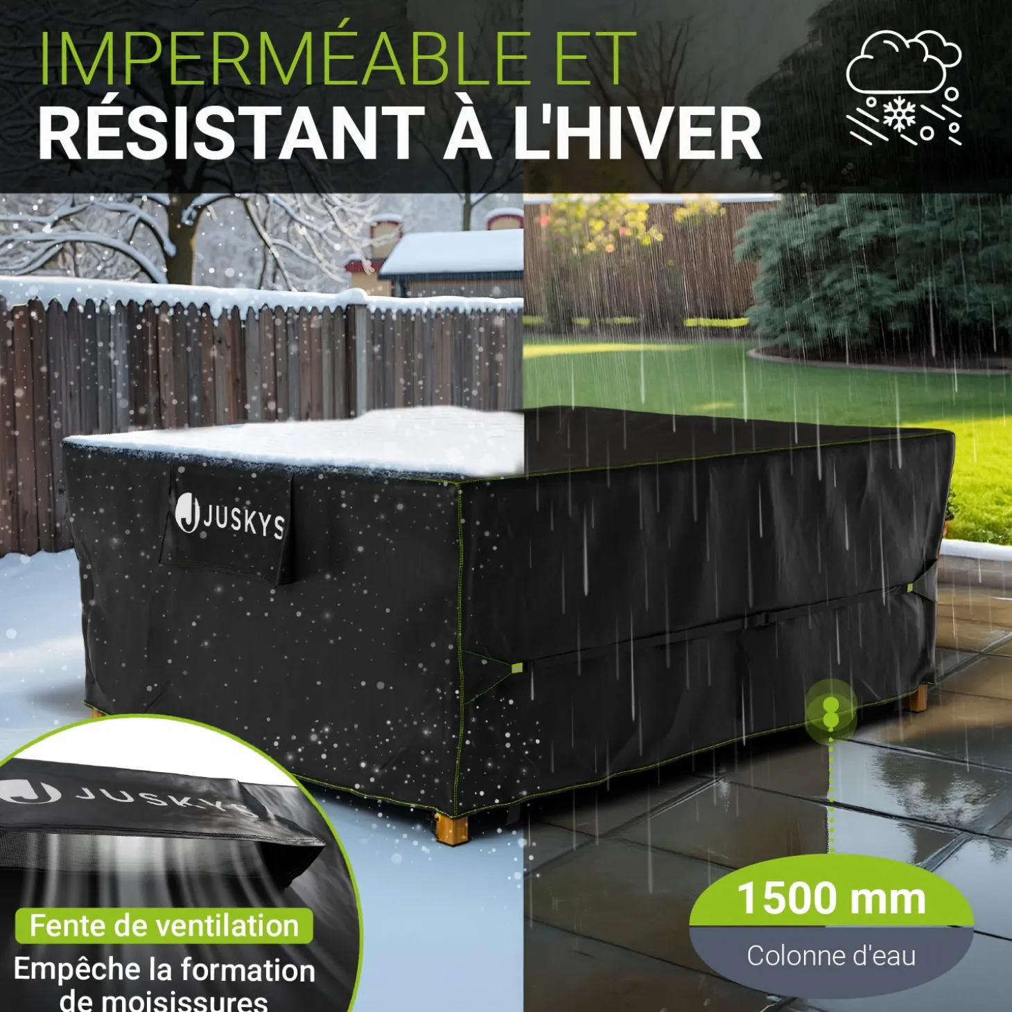 Abdeckplane Gartenmöbel verschiedene Größen