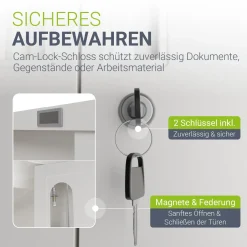 Aktenschrank aus Metall