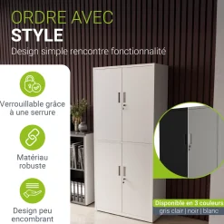 Aktenschrank aus Metall