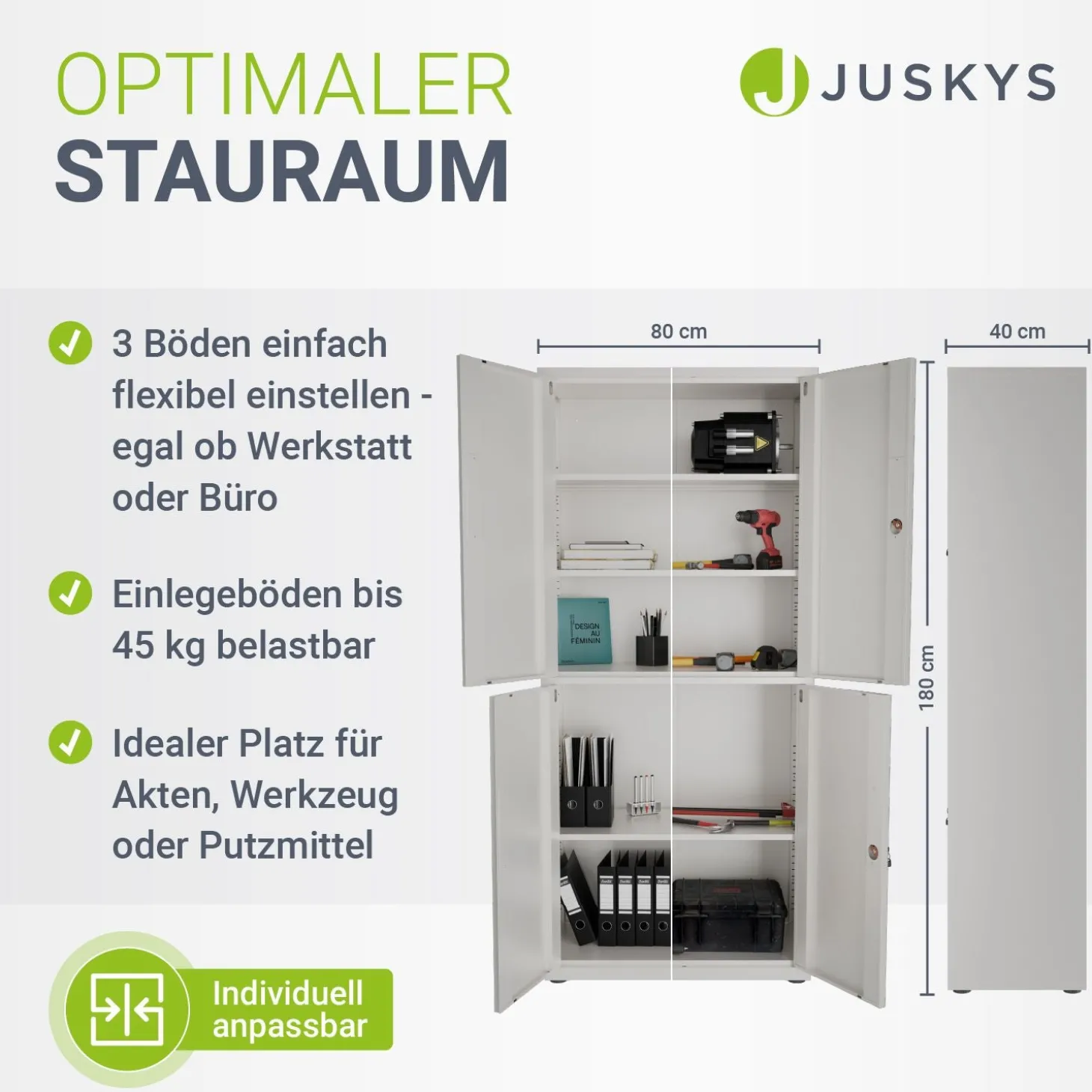 Aktenschrank aus Metall