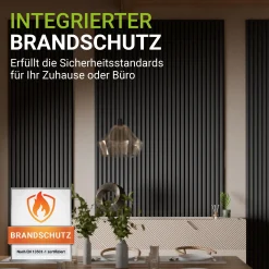 Akustikpaneele Holzoptik 4er Set