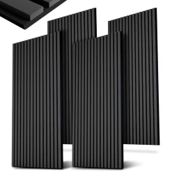 Akustikpaneele Holzoptik 4er Set