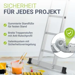Aluminium Multifunktionsleiter