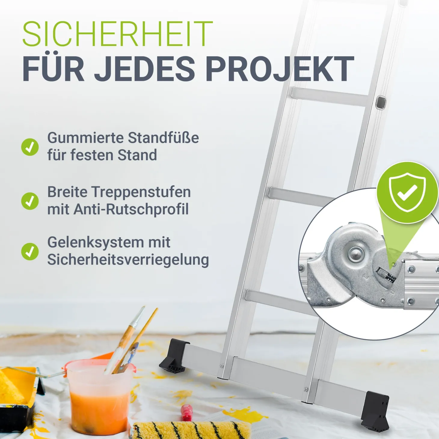 Aluminium Multifunktionsleiter