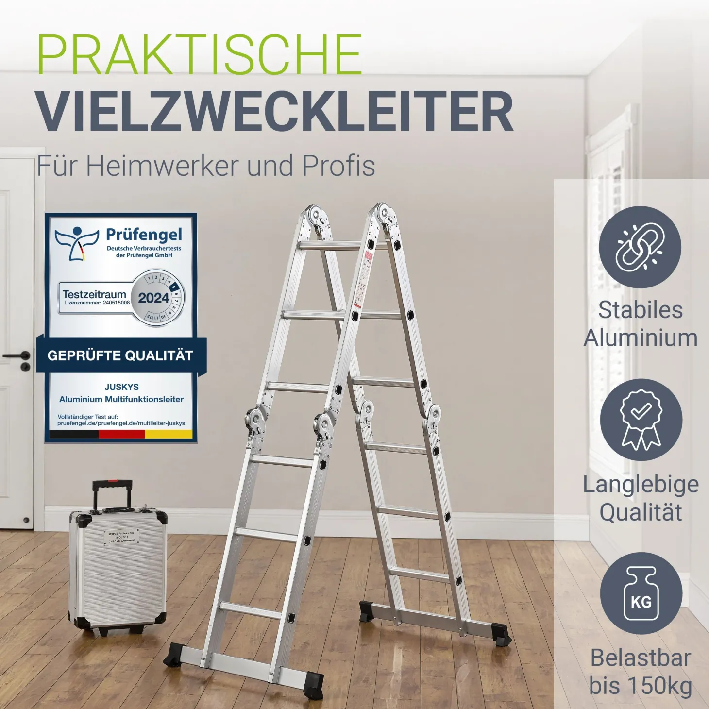 Aluminium Multifunktionsleiter