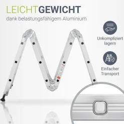 Aluminium Multifunktionsleiter
