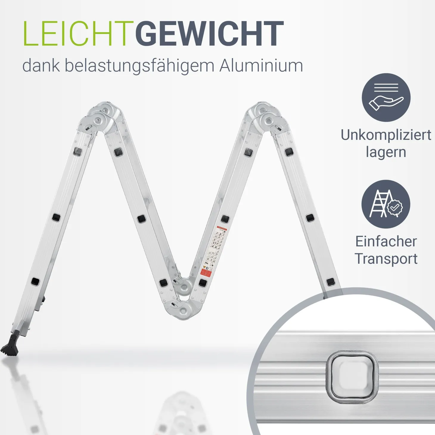 Aluminium Multifunktionsleiter