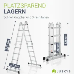 Aluminium Multifunktionsleiter