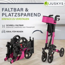 Aluminium Rollator Vital mit Sitz