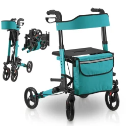 Aluminium Rollator Vital mit Sitz