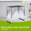 Alu Multifunktionstisch 3-teilig