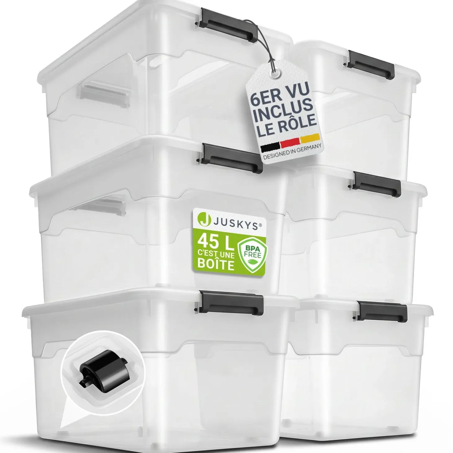 Aufbewahrungsbox mit Deckel