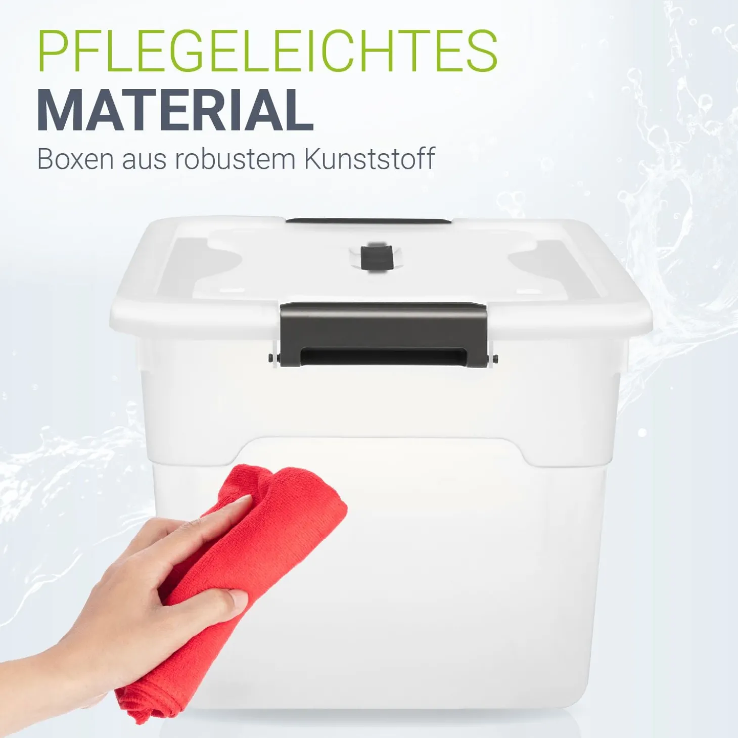 Aufbewahrungsbox mit Deckel
