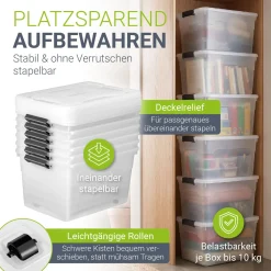 Aufbewahrungsbox mit Deckel