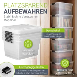 Aufbewahrungsbox mit Deckel