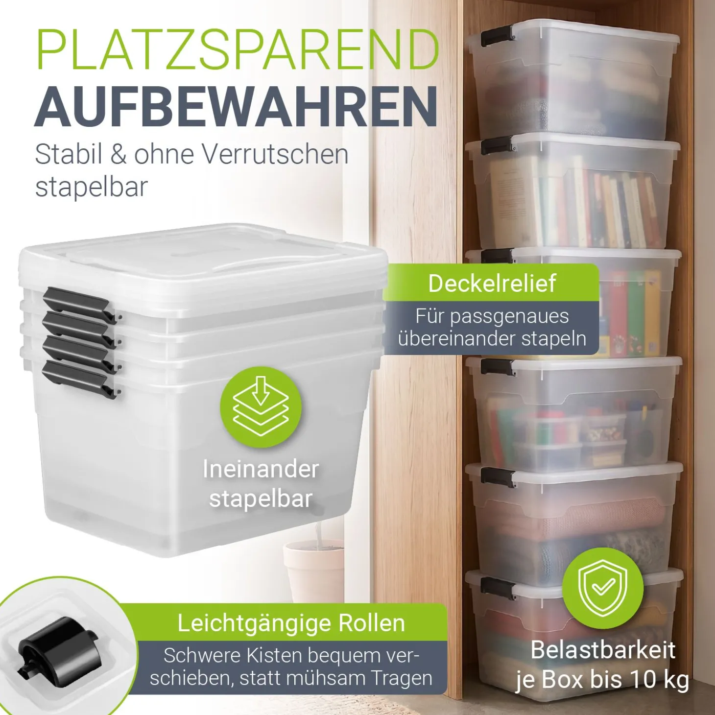 Aufbewahrungsbox mit Deckel