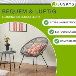 Balkonmöbel Set Ostana 3-teilig
