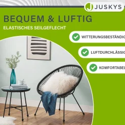 Balkonmöbel Set Ostana 3-teilig
