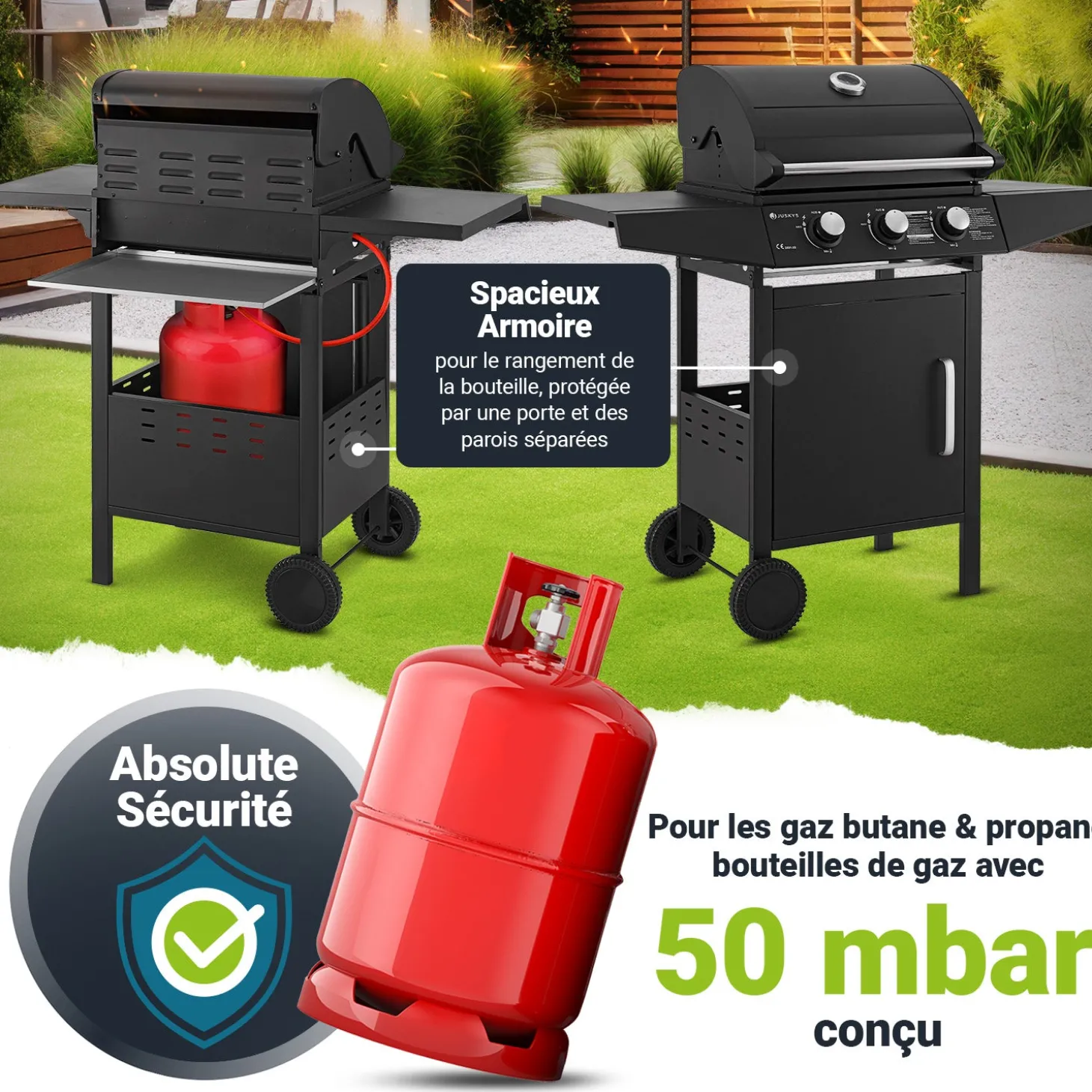 BBQ Gasgrill Louisiana