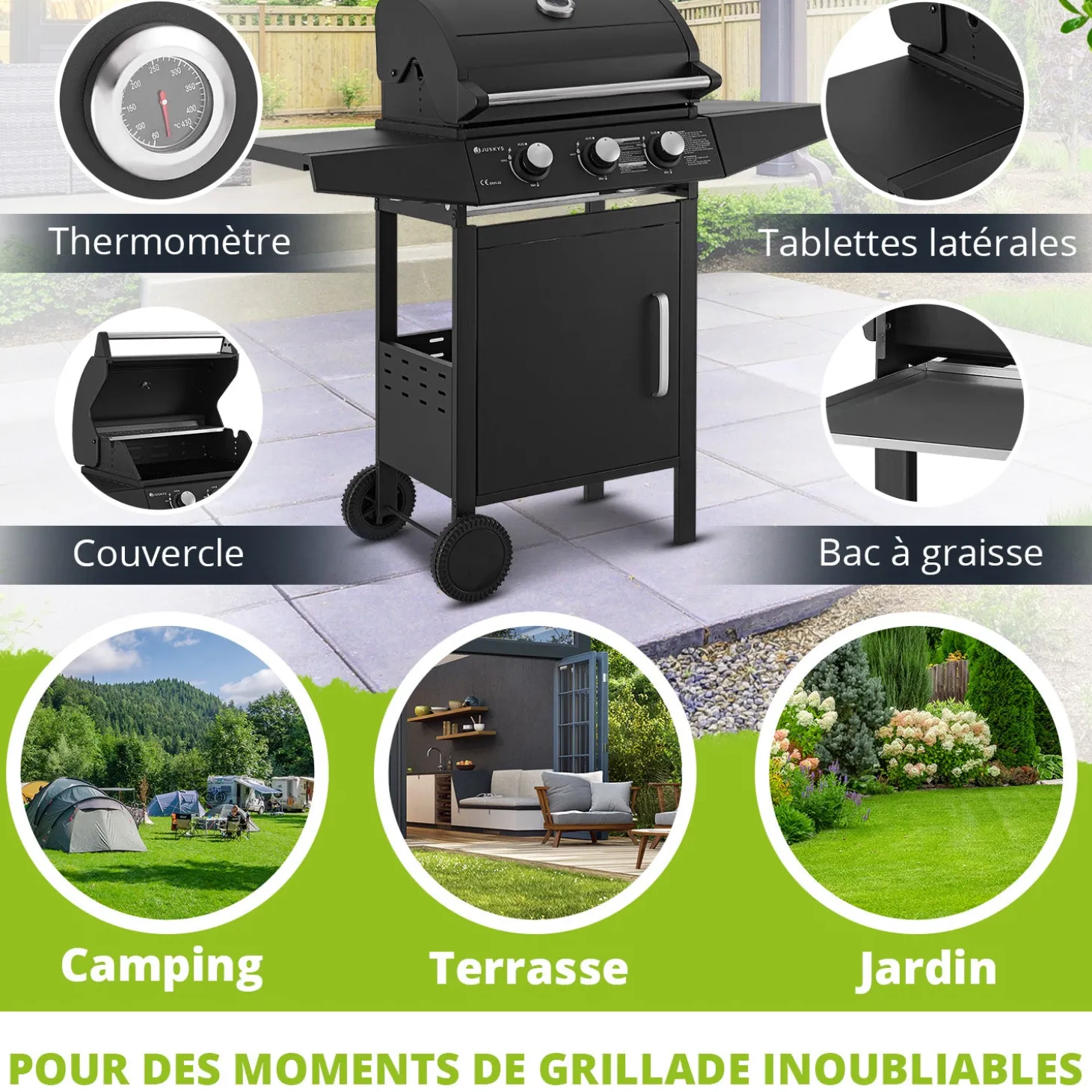 BBQ Gasgrill Louisiana