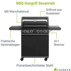 BBQ Gasgrill Savannah