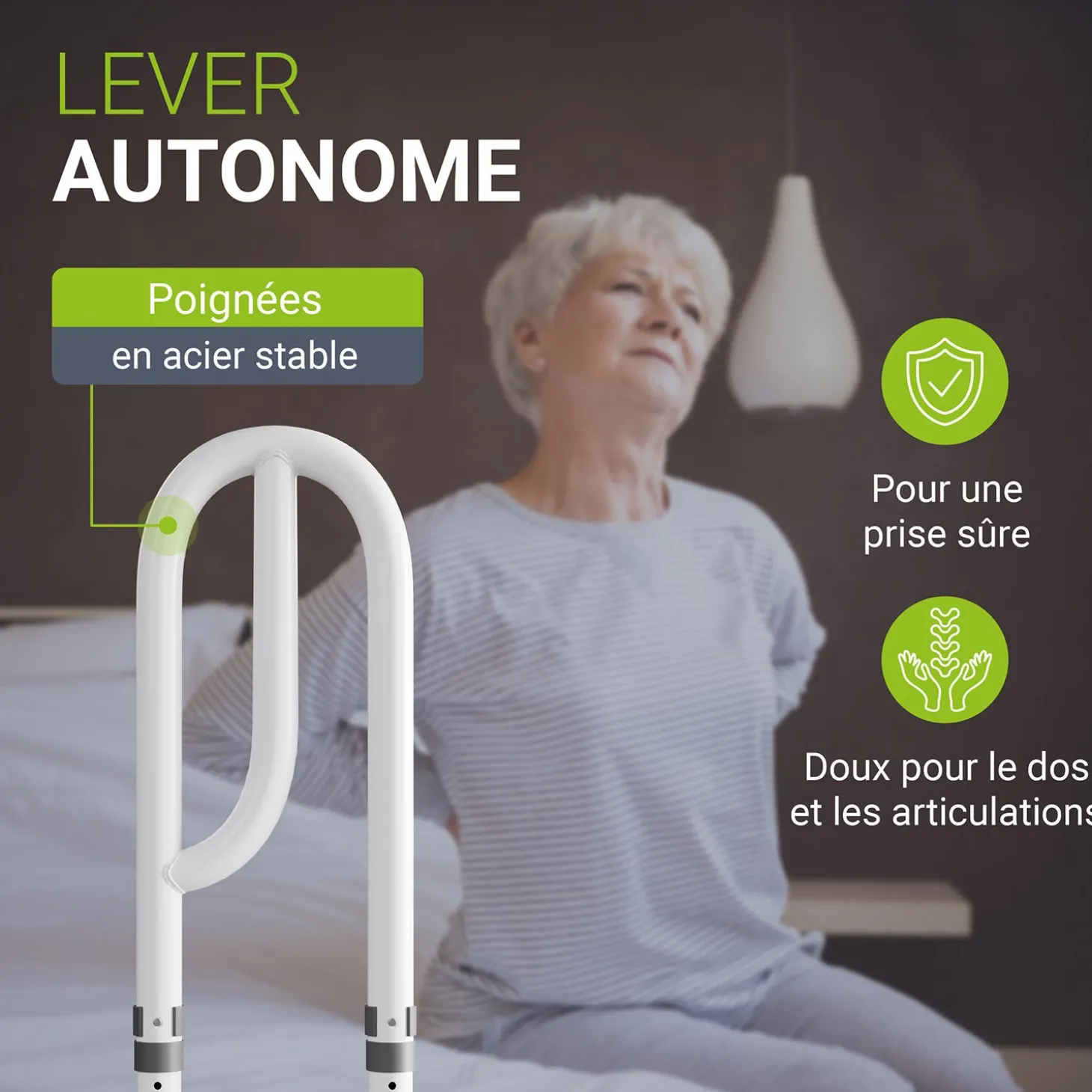 Bett Aufstehhilfe für Senioren
