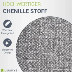 Boxspringbett Detroit - Chenille-Stoff