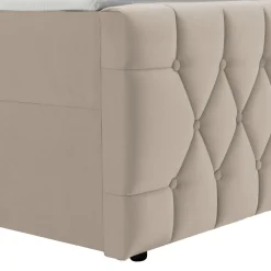 Boxspringbett Leona - Samt