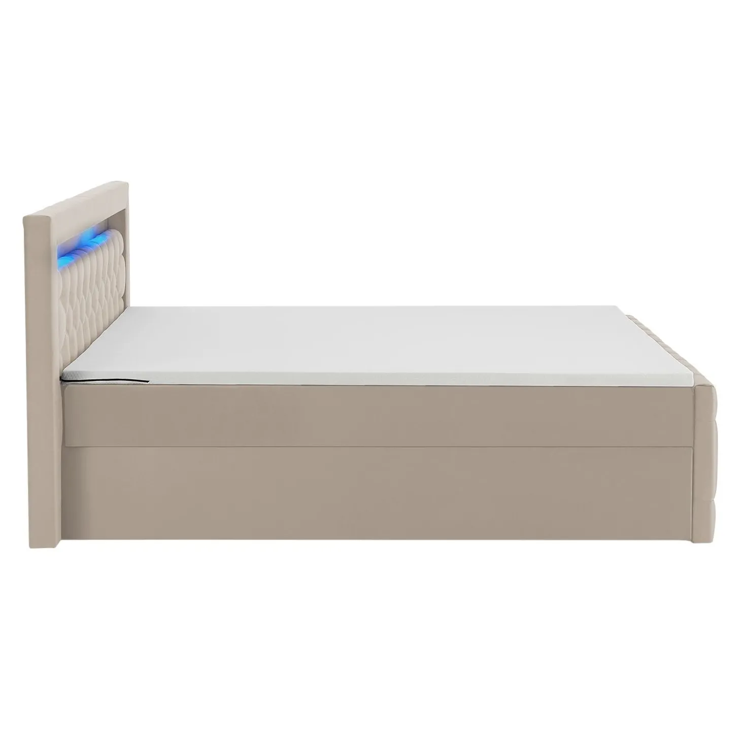 Boxspringbett Leona - Samt