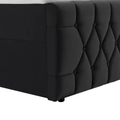 Boxspringbett Leona - Samt