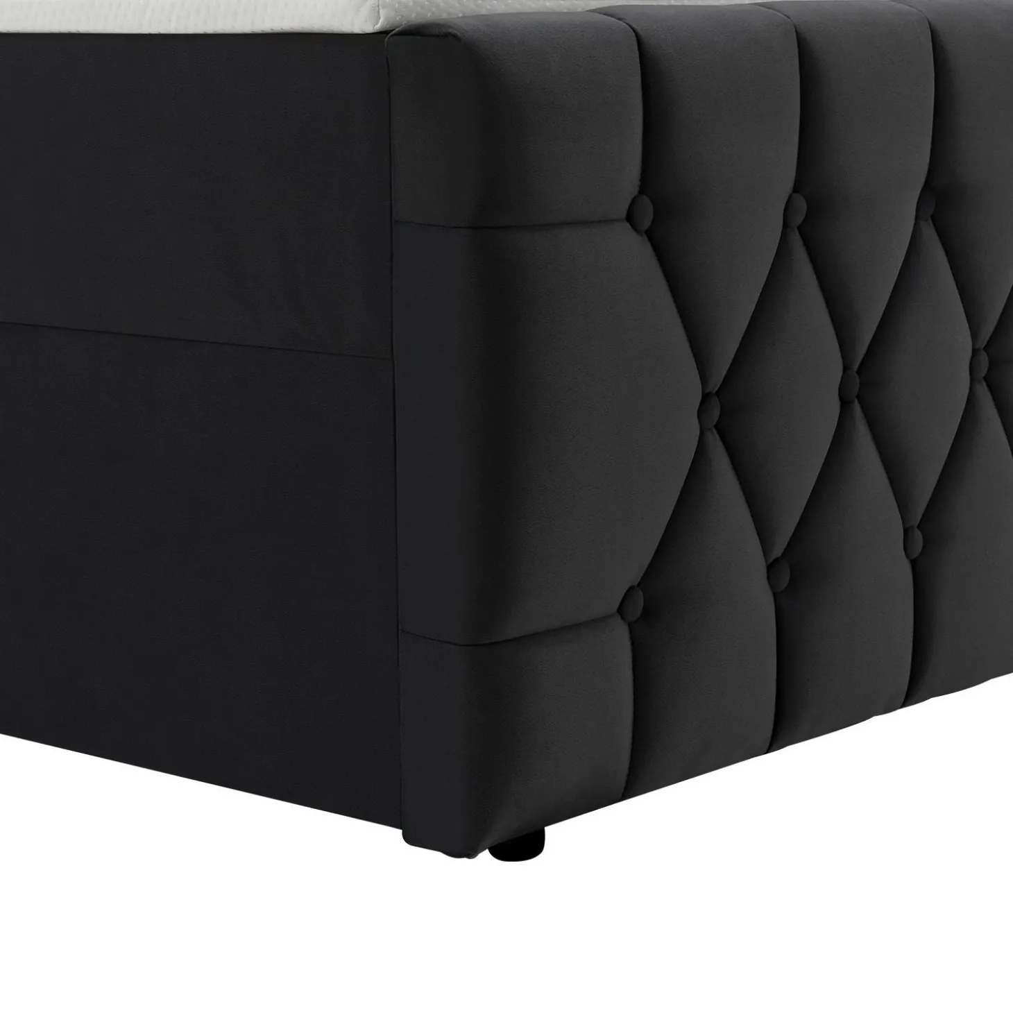 Boxspringbett Leona - Samt