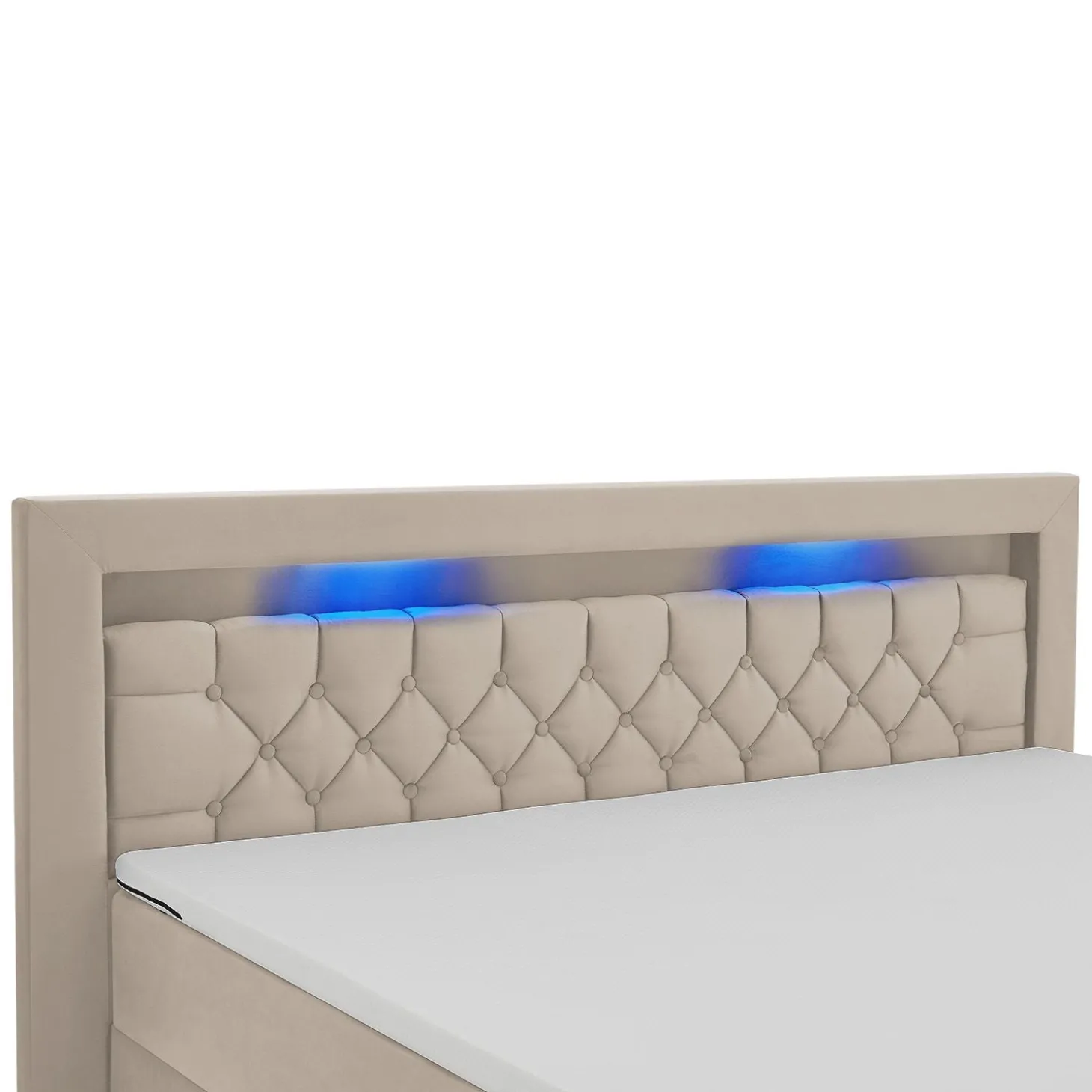 Boxspringbett Leona - Samt