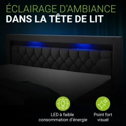Boxspringbett Leona - Samt