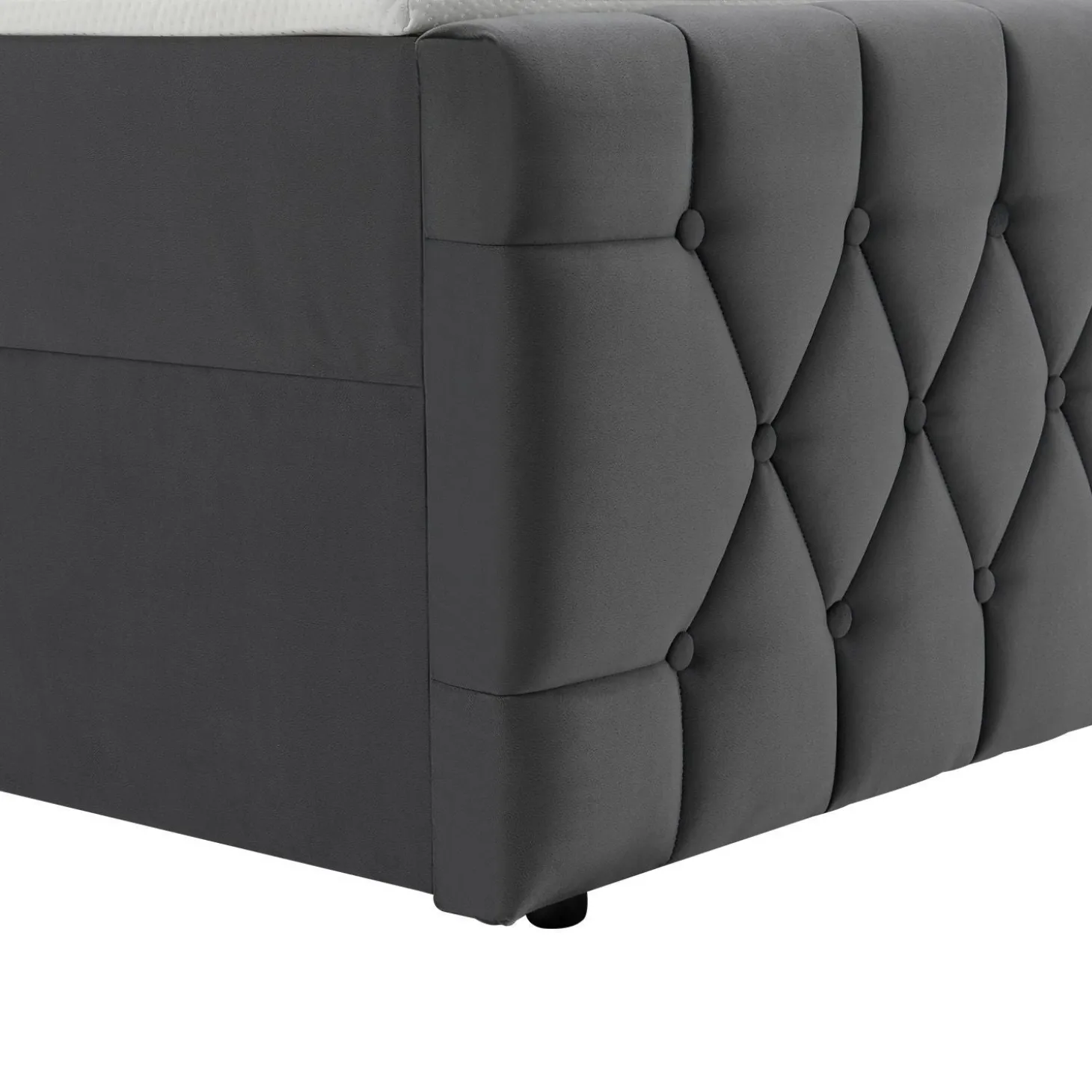 Boxspringbett Leona - Samt