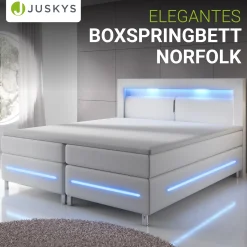 Boxspringbett Norfolk - Kunstleder
