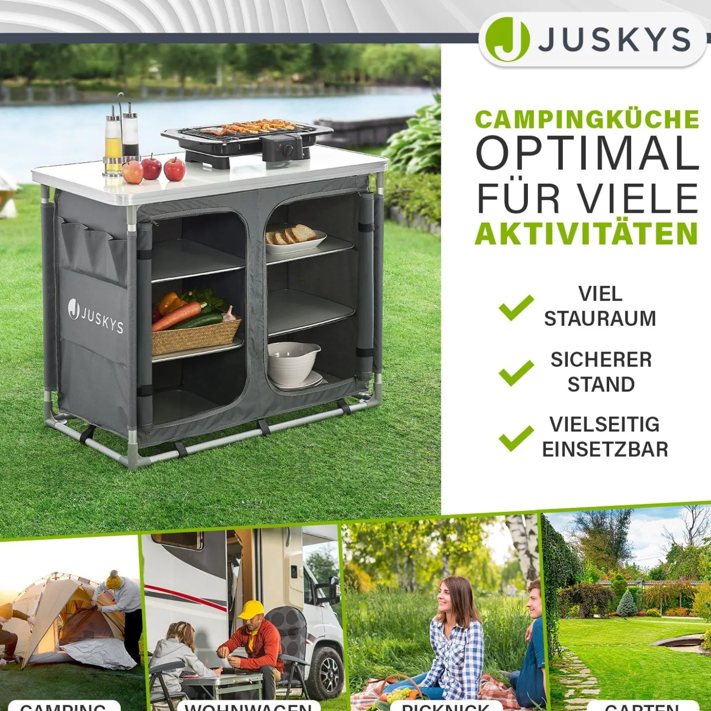 Campingküche Ruda faltbar