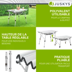Campingtisch Picco faltbar