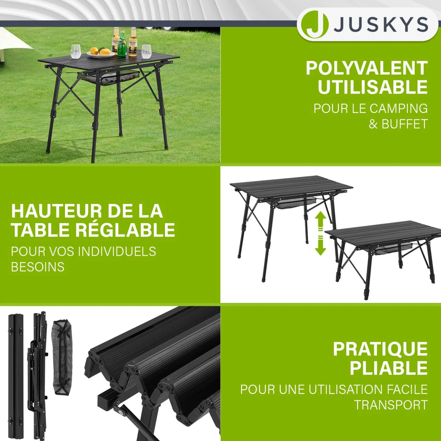 Campingtisch Picco faltbar