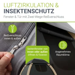 Campingzelt aufblasbar für 1-4 Personen