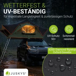 Dachzelt Lago für 2-3 Personen