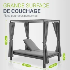Doppel-Loungebett Kreta