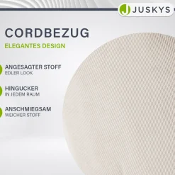 Drehstuhl Clyde mit Cord