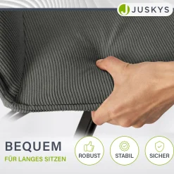 Drehstuhl Clyde mit Cord