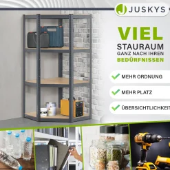 Eckregal Corner Easy 160 x 75 x 40-75 cm
